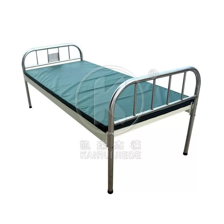 JDC13-01 Flat hospital bed with stainless steel head&foot board