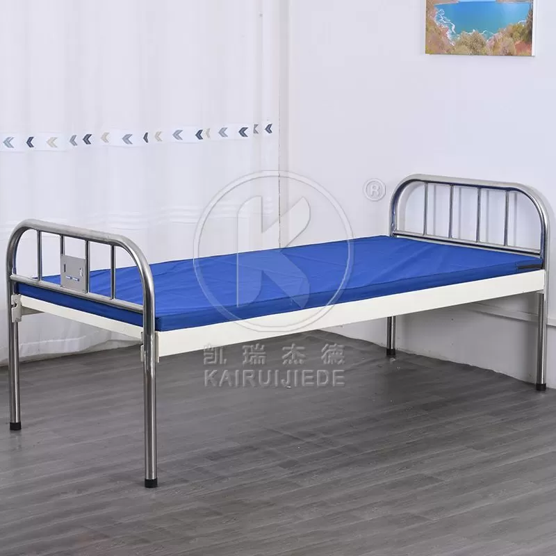 JDC13-01 Flat hospital bed with stainless steel head&foot board