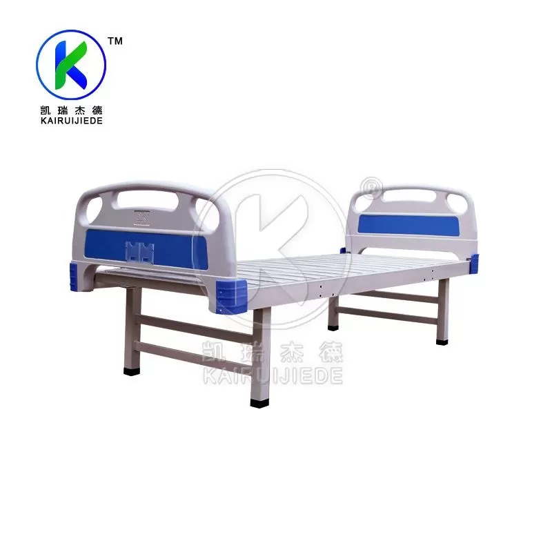 JDC12-01 Flat hospital bed with ABS head&foot board