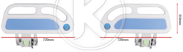 JD-PB Hospital bed side rail series