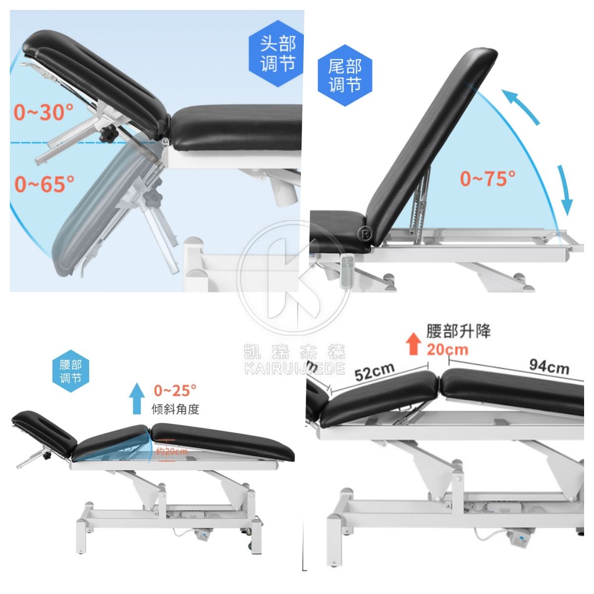 JDMB13 Electric outpatient examination bed