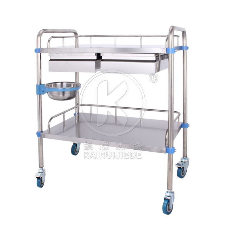 JDFE01-3 Stainless steel treament trolley